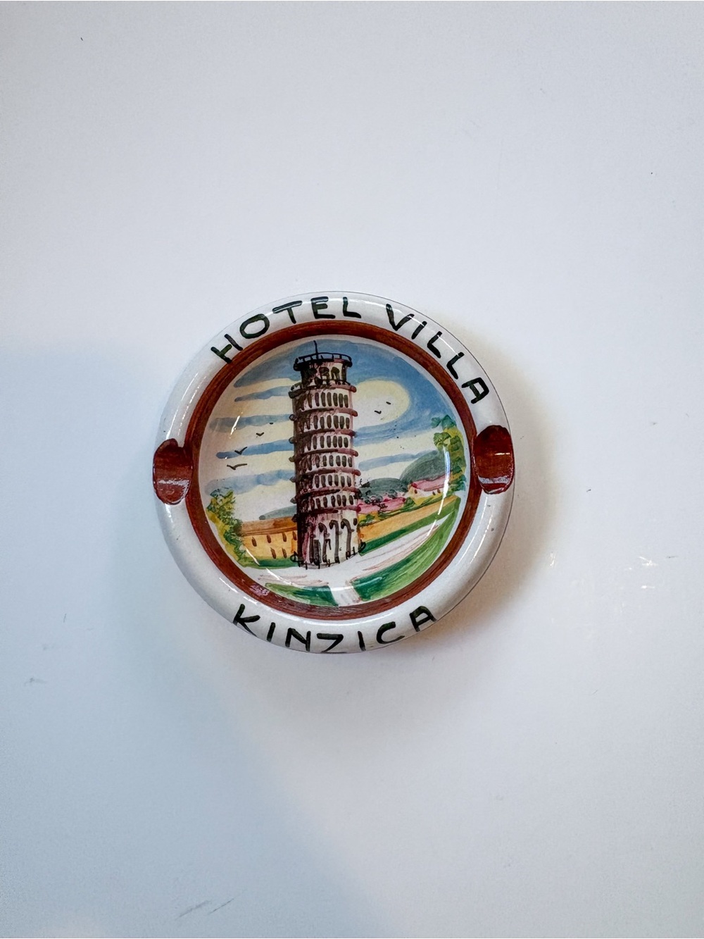 Italy Hotel Villa Kinzica Ashtray